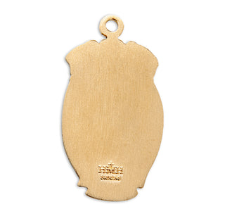 Gold Over Sterling Silver Our Lady of Guadalupe Medal