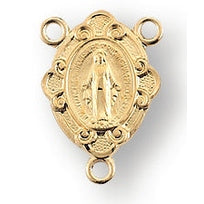 11/16-inch Gold Over Sterling Silver Miraculous Center - SALE