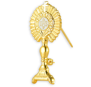 Sterling Monstrance Broach Pin