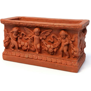 Rectangular Patio Planter — Metro finish