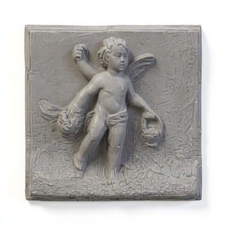 Cherubs of Spring, Set of Two Statue — Old Stone finish