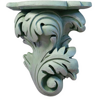 Florentine Bracket - Right Wall Bracket - 13-inch — Mossy Green finish