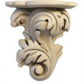 Florentine Bracket - Left - 13-inch — Museum Terracotta finish