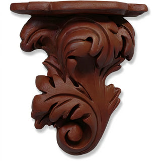 Florentine Bracket - Left - 13-inch — Rust finish