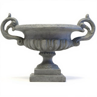 Emen Urn Planter - 18-inch — Old Stone finish