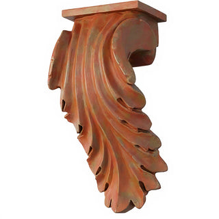 Colossal Leaf Bracket - 17-inch — Metro finish