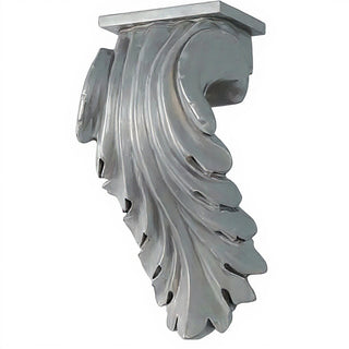 Colossal Leaf Bracket - 17-inch — Silver finish