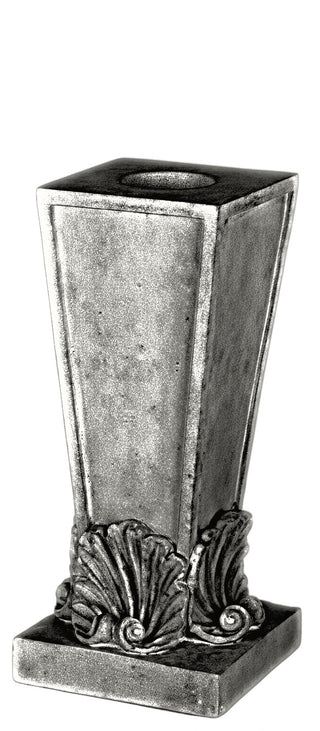 Four Shell Candleholder Statue - 12-inch