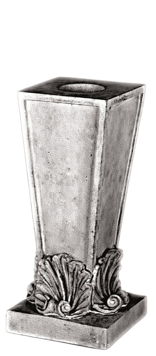 Four Shell Candleholder Statue - 12-inch