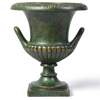 Roma Urn Planter - 20-inch — Green Bronze finish