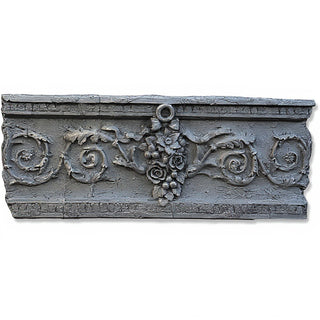 Grape Remnant Wall Plaque, Theresa — Aged Silver finish