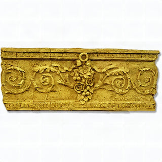 Grape Remnant Wall Plaque, Theresa — Deep Gold finish