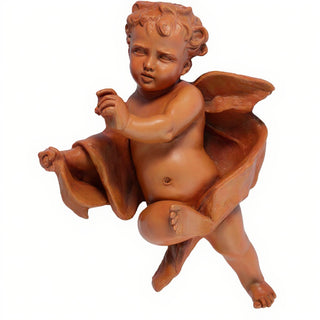 Tapestry Cherub - Left Statue - 12-inch — Metro finish