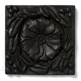Rosette Wall Panel Wall Plaque - 12-inch — Iron finish