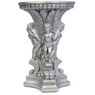 Seton Table Bench - 20-inch — Silver finish