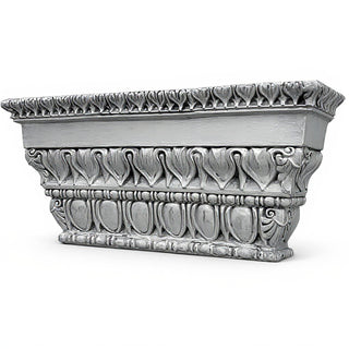 Dart and Egg Bracket — Antique Silver finish
