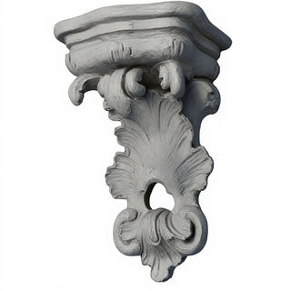 Castia Bracket - 21-inch — Limestone finish