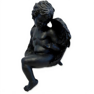 Angelic Innocence Statue - 11-inch - Dusted Black finish