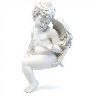 Angelic Innocence Statue - 11-inch - Flat White finish