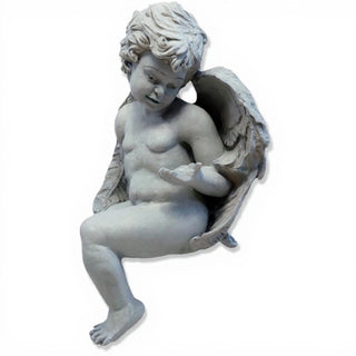 Angelic Innocence Statue - 11-inch - Limestone finish