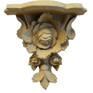 Rose Cluster Bracket, Large - 17.5-inch — Gothic Stone finish