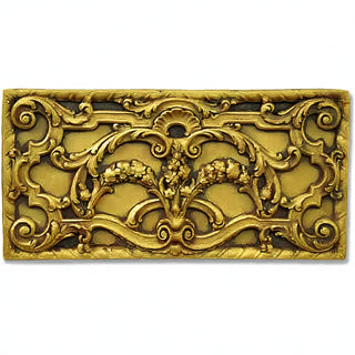 Modena Wall Relief — Antique Gold finish