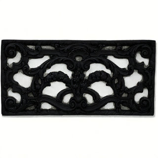 Modena Wall Relief — Flat Black finish