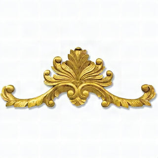 Lafayette Over Door Architectural Element — Deep Gold finish