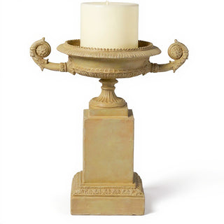 Duke Urn Planter - 12-inch — Dusted Sand finish