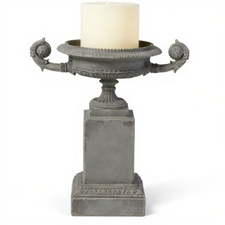 Duke Urn Planter - 12-inch — Old Stone finish