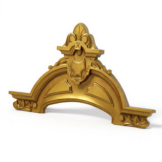 Cortland Over Door — Antique Gold finish
