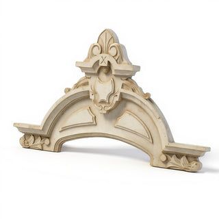 Cortland Over Door — Antique White finish