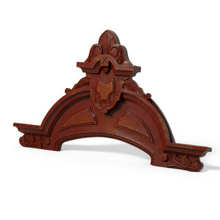 Cortland Over Door — Rust finish