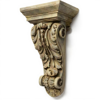 Burke Bracket Wall Bracket - 18-inch — Gothic Stone finish