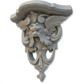 Notre Dame Bracket Wall Bracket - 12-inch — Limestone finish