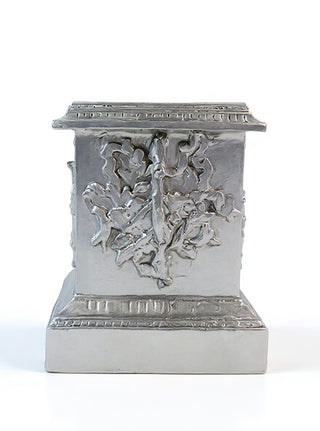 Decorative Pedestal - 44-inch — Silver finish
