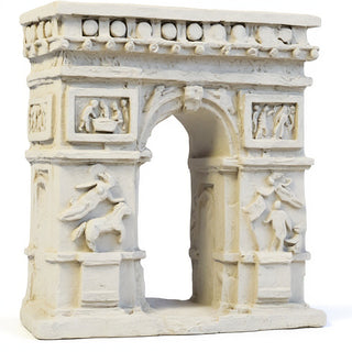 Classical Arch Wall Plaque - 10-inch — Antique White finish