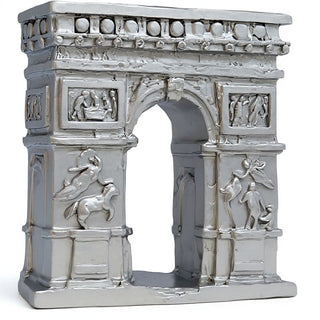 Classical Arch Wall Plaque - 10-inch — Silver finish