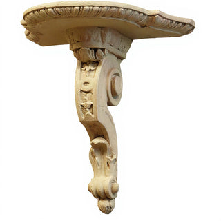 Scroll Drapery Bracket - 9-inch — Dusted Sand finish