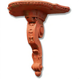 Scroll Drapery Bracket - 9-inch — Metro finish