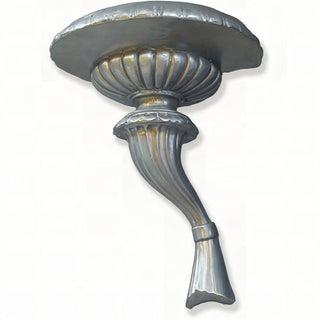 Sway Bracket Wall Bracket - 9-inch — Aged Silver finish