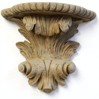 Flowing Bracket Wall Bracket - 9-inch — Gothic Stone finish