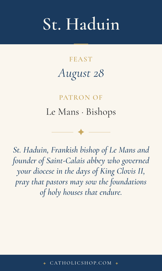 St. Haduin Holy Cards