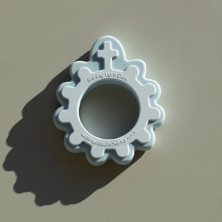 Baby's First Rosary Silicone Teether – Marian Blue