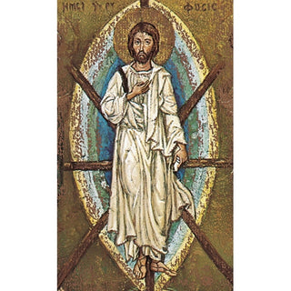 100-Pack - Transfigured Christ Holy Card