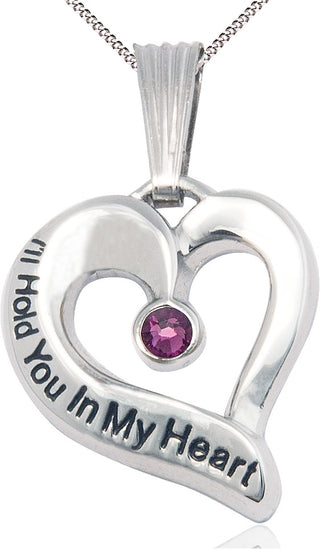 Pewter I'll Hold You In My Heart Medal
