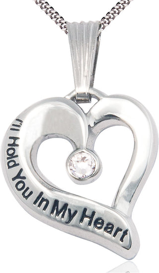 Pewter I'll Hold You In My Heart Medal