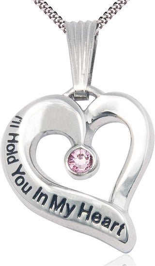 Pewter I'll Hold You In My Heart Medal