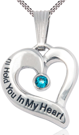 Pewter I'll Hold You In My Heart Medal