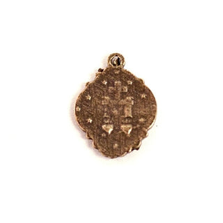 Vintage Bronze Miraculous Medal - Small